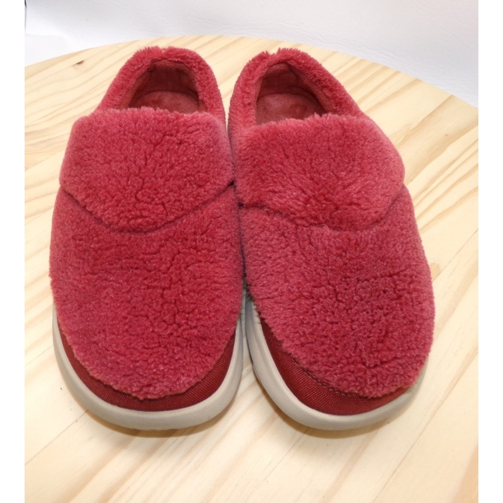 Merrell Hut Moc 2 Slide Slippers J5006705 Mens Red Oxide Size 7 Slip On Cozy